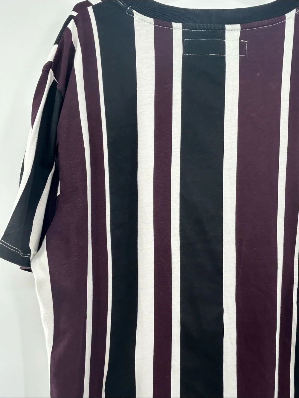 Guess Originals Oversized Striped T-Shirt XL - Picture 9 of 14